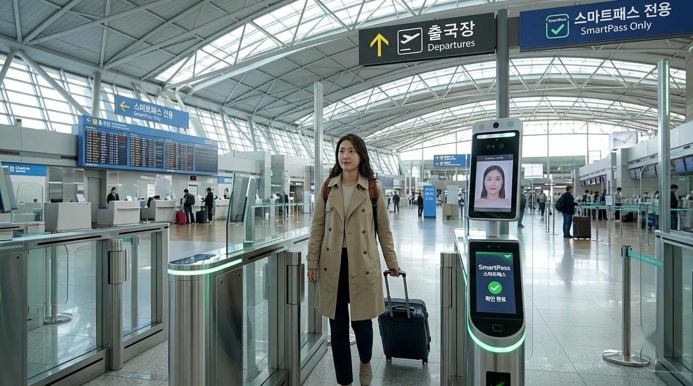 공항 출국 심사 대기 3분 컷! 2026 인천공항 스마트패스 사전 등록 및 전용 출국장 이용법 안내 화면