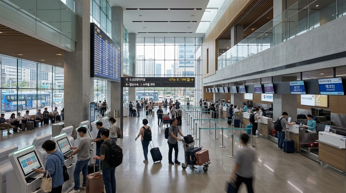공항까지 빈손으로! 2026 인천공항 이지드랍(Easy Drop) 도심 공항 수하물 위탁 이용법 안내 화면