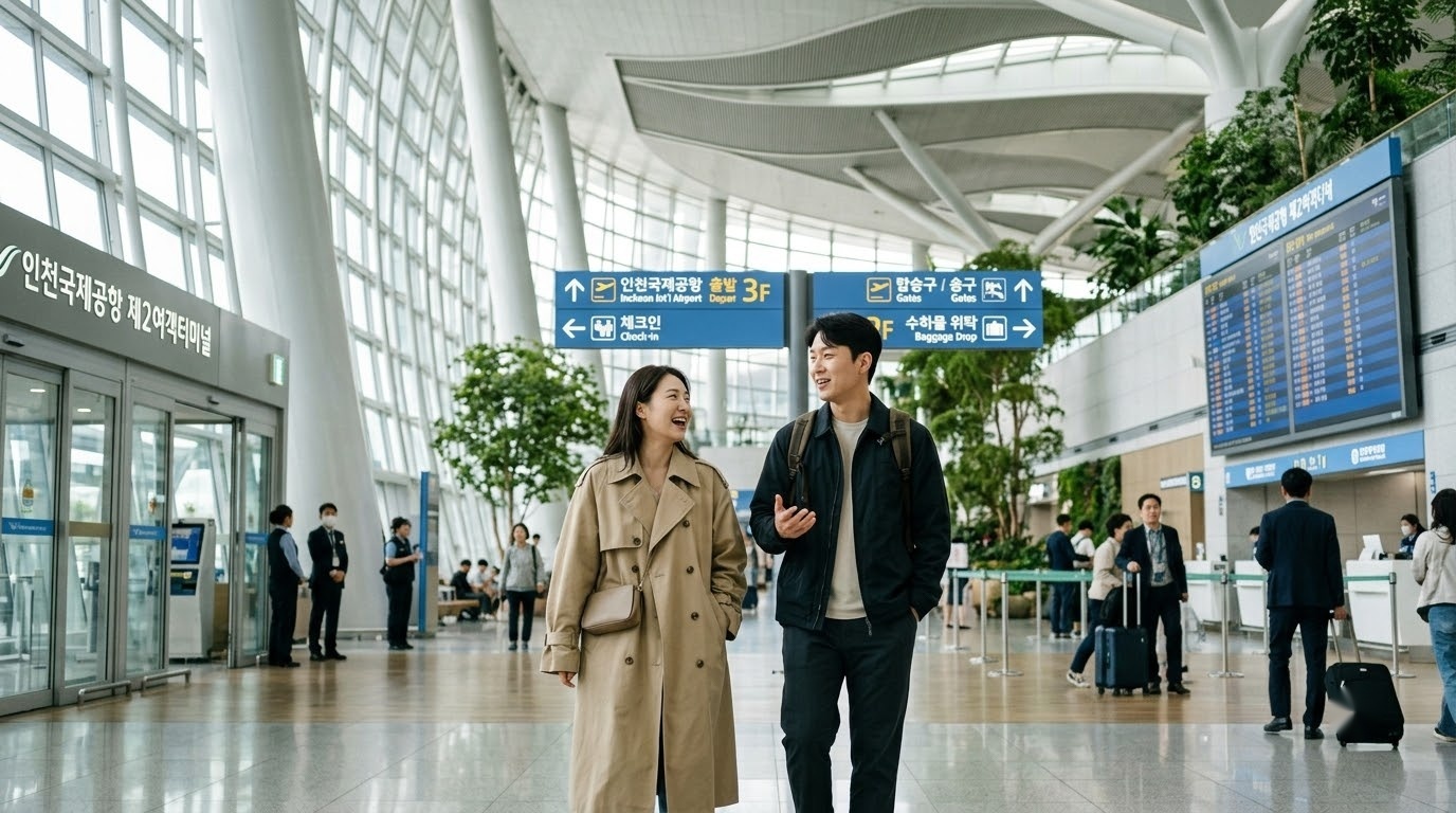 공항까지 빈손으로! 2026 인천공항 이지드랍(Easy Drop) 도심 공항 수하물 위탁 이용법 모바일 완료 화면